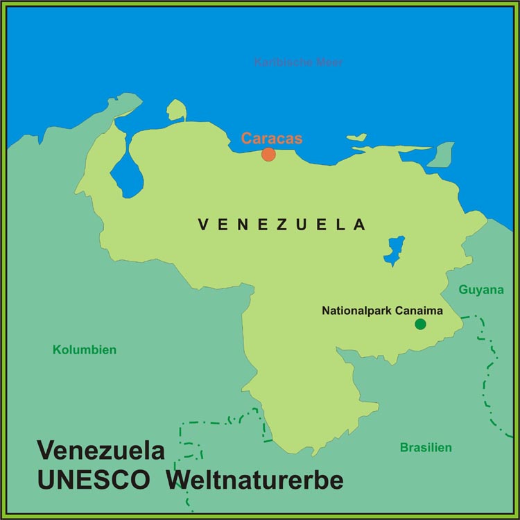 UNESCO-Weltnaturerbe in Venezuela